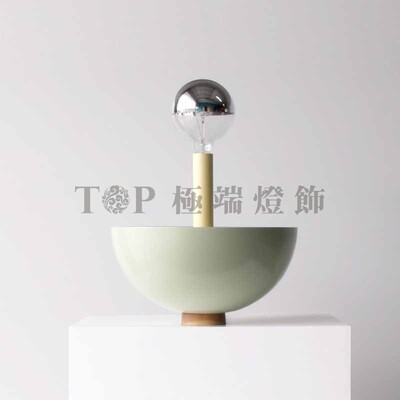 复刻客厅北欧金属半碗台灯现代