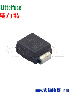 SMBJ10CA 力特瞬态抑制二极管贴片TVS双向LFAX 10V 600W DO-214AA