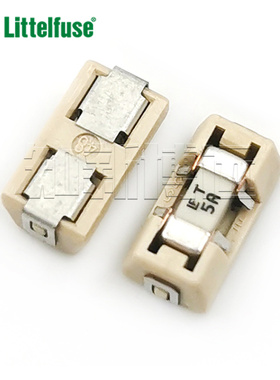 力特1808带座154慢熔断贴片保险丝125V LF T2A3.15A4A5A6.3A8A10A