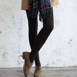 JA300D新疆金棉打底裤女士秋冬保暖连裤袜纯棉加肥加大裆外穿裤袜