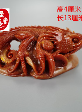 风水玄关摆件寿山石雕