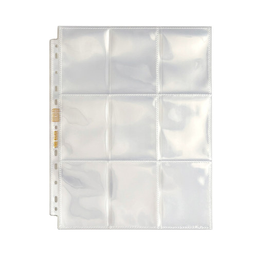 TW卡页9格活页卡册A4透明内页