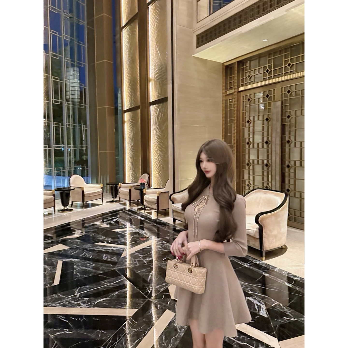 CCZEE 11/10 20:00pm新品【菲林迷雾】镂空前后两穿连衣裙