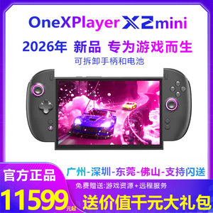 壹号本 OneXPlayer游侠X2 Mini游戏掌机PC平板电脑笔记本电脑G3E