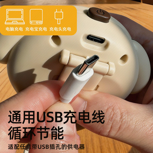 通手表风扇手持充电学生便携式小风扇便宜的随身携带的课桌小风扇