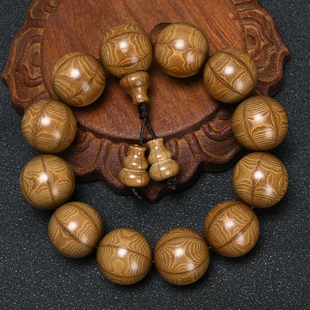 六道木老料手串20mm龙须藤降龙木佛珠男女士款六道108手链