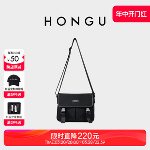 HONGU 礼物 包时尚 红谷男包包单肩包休闲斜挎包商务大容量男士