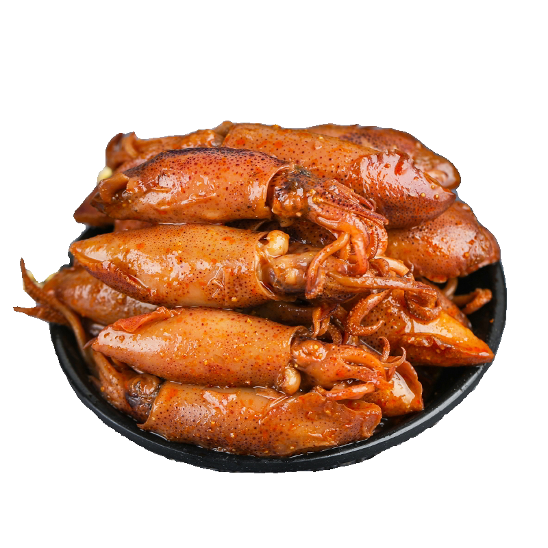 DBW麻辣小海兔即食鱿鱼仔海鲜熟食罐头孜然八爪鱼零食小吃下饭菜