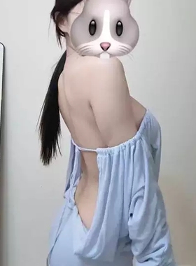 性感御姐风抹胸女衣服纯欲火辣游山恋露背裙蓝色连衣裙一字肩长袖