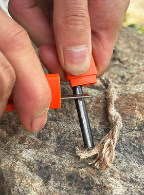 户外野营求生露营打火石炉头取火器生存神器荒野外点火装备打火棒