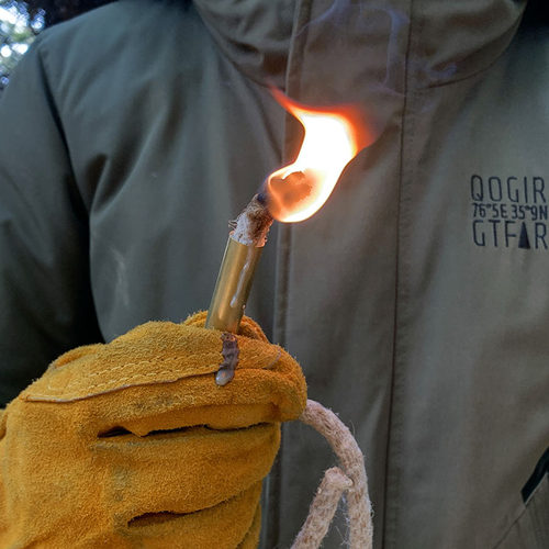 户外取火浸蜡麻绳野营bushcraft