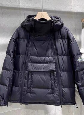 冬季新款羽绒棉服韩版男士连帽潮牌休闲百搭棉衣网红情侣款面包服