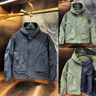 2025春秋新款连帽夹克