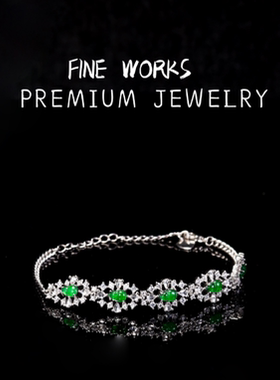 【颖有尽有】新款高货天然A货翡翠满绿葫芦手串手链KBR1221003