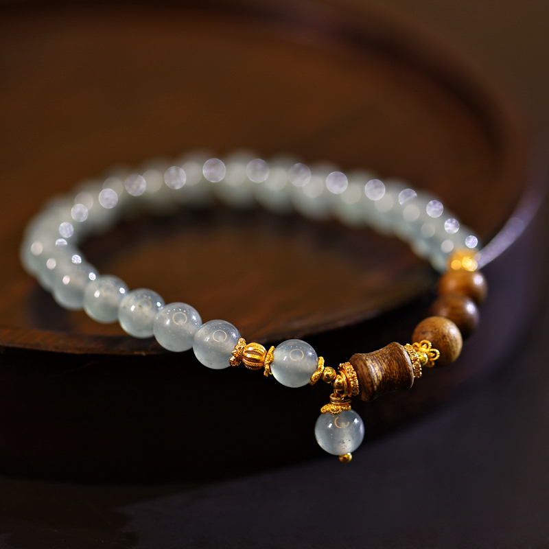 新款高定设计款天然A货翡翠手串简约百搭时尚女款 KBR51121004,珠宝/钻石/翡翠,手链/手串,淘宝优惠券,粉丝福利购,淘宝优惠卷