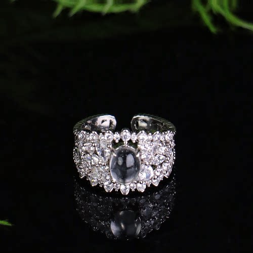 【悟空粉丝专享】新款天然水沫子活口戒指戒圈女款KBR501031002