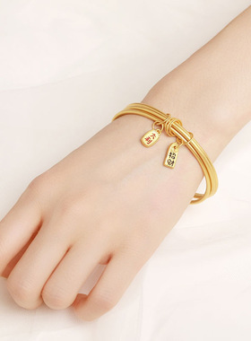 古法传承越南沙金三生三世手镯