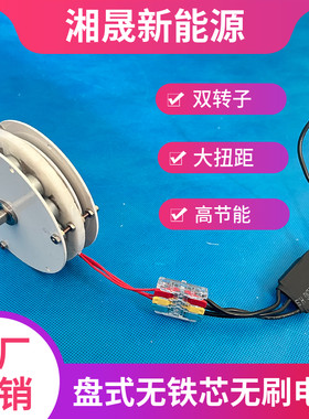 微型无铁心无刷电机高效率