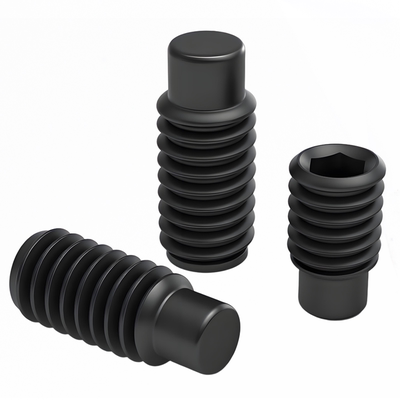 12.9级内六角凸端紧定螺丝