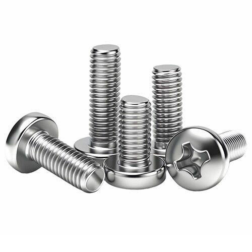 201不锈钢十字圆头m3螺丝