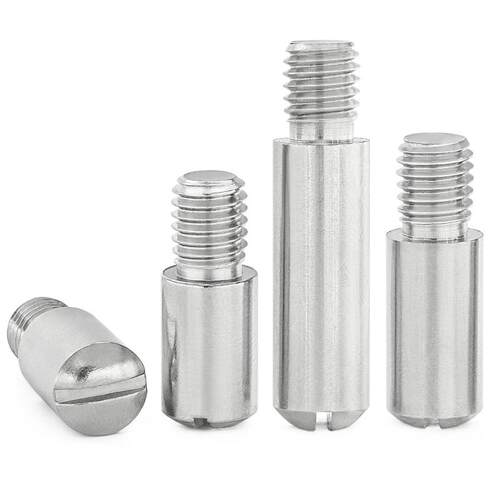 强标圆柱销304一字台阶螺钉