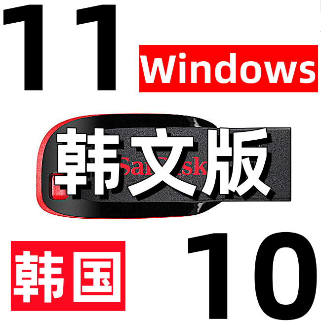 windows 10 韩版韩语 win 11 韩文 win11 win10 ltsc 系统安装u盘