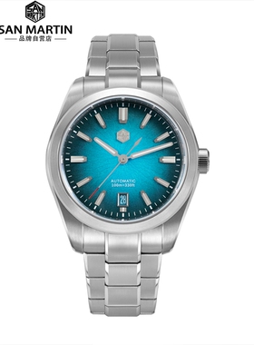 San Martin原创设计9015全自动机械机芯时尚夜光防水手表SN0144GX