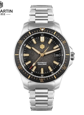 SanMartin军魂手表原创NH35自动机械手表时尚钢带夜光防水SN0118B