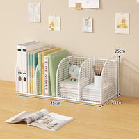 Bookshelf, desktop bookstand, desk storage rack, book table, book wonder, small bookshelf, book stand, student thumbnail 8