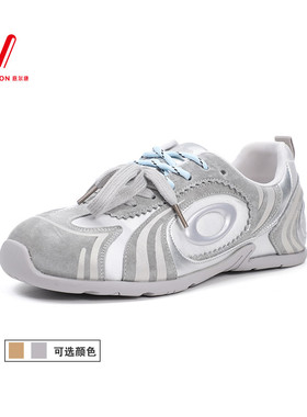 意尔康女鞋2025秋季新款轻便软底舒适百搭运动休闲鞋5281ZD48223Y