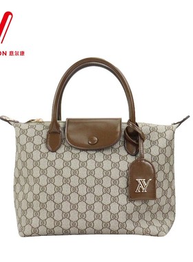 意尔康女包2025秋季新款印花大容量手提单肩托特包51Y28043-323