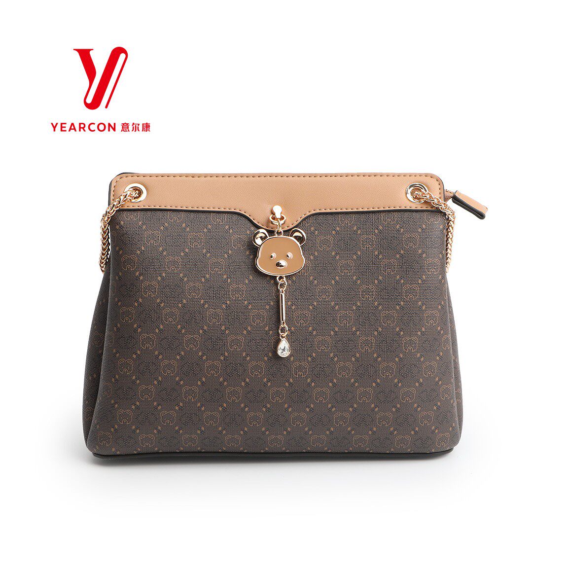 意尔康女包2025年夏季新款贝壳包时尚气质单肩通勤斜挎包51Y23000