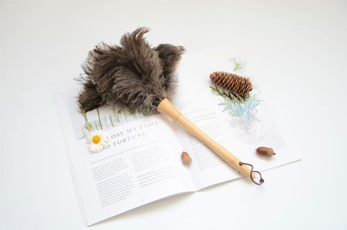 静电除尘神器鸵鸟毛掸子家用