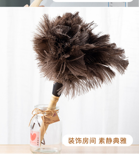 静电扫灰浮尘除蜘蛛网神器驼毛家具羽毛车掸专用车内逗猫掸子除尘