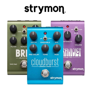 Brig斗链延迟 Vibe Cloudburst弦乐混响 现货Strymon 单块效果器