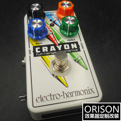 ORISON MODS EHX CRAYON 69 TIMMY过载推子单块效果器 改装升级版