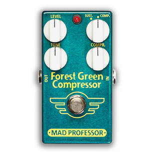 FOREST 疯教授 PROFESSOR COMP吉他贝斯压缩单块效果器 MAD GREEN