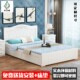 高箱储物床1.5米1.8m双人床实木气压床收纳1.2单人公主床现代简约