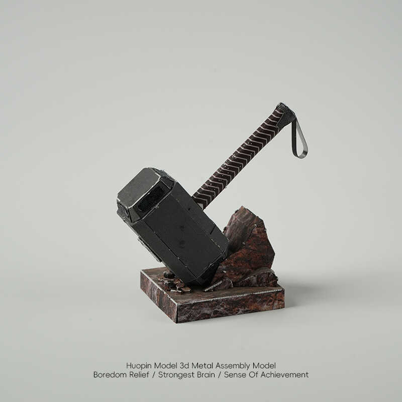 钢铁侠雷神之锤3d金属拼装模型