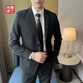 伴郎西装 官方西服外套男轻熟风高级感单西休闲商务正装 职业加大码