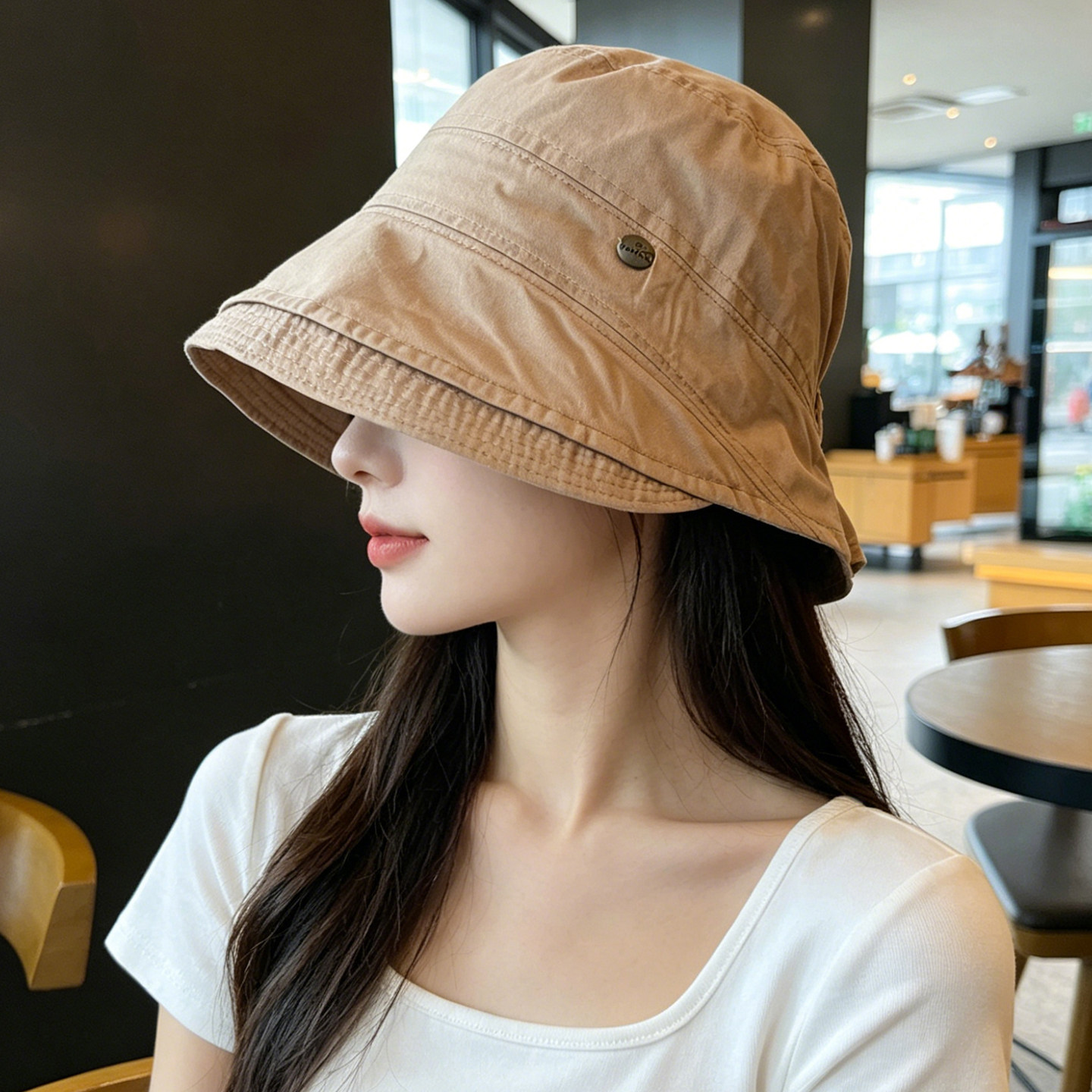 范四喜FANSX 渔夫帽女日系帽子