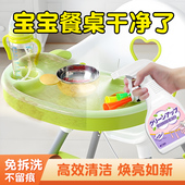 婴幼儿宝宝餐桌椅清洁剂强力去除油渍水果污渍塑胶学习桌面清洗剂