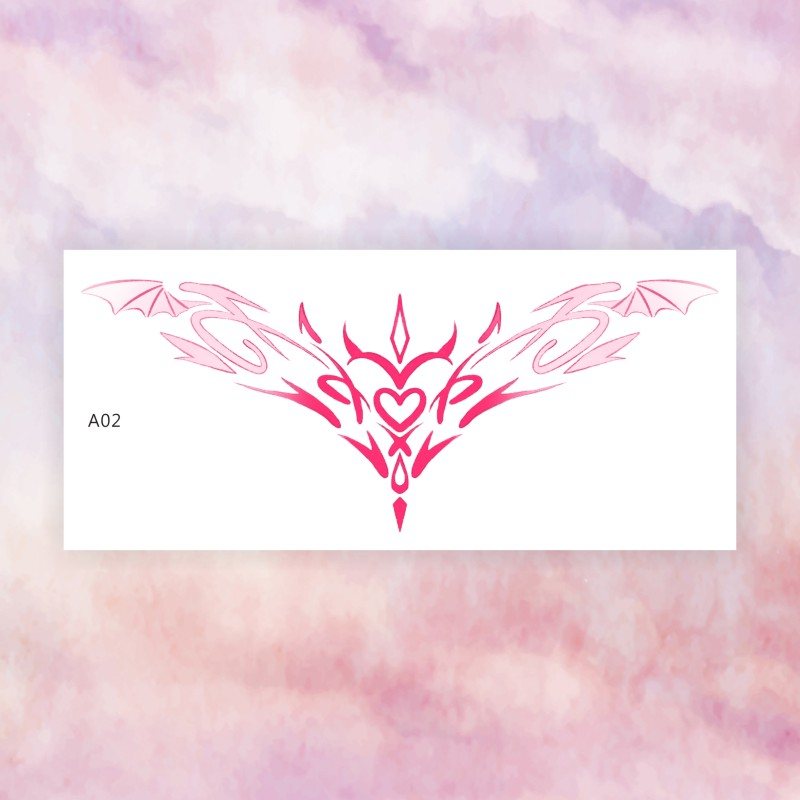 魅魔印记纹身贴小腹部纹身贴