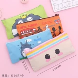 Мультяшный милый пенал подходит для мужчин и женщин для школьников, ткань оксфорд, подарок на день рождения, оптовые продажи