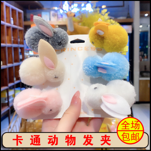 网红地推货源发夹新年节日装 小礼品送女生礼物 饰品批发幼儿园一元