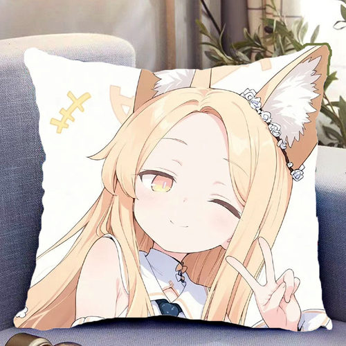 蔚蓝档案百合园圣娅周边双面抱枕