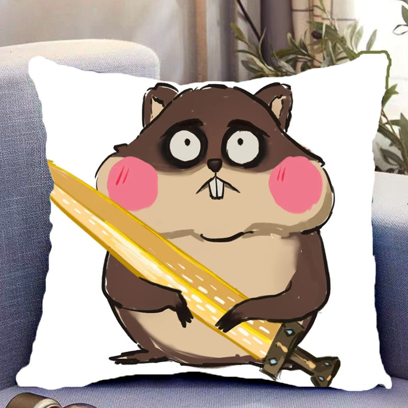 土拨鼠周边双面抱枕超自然行动组