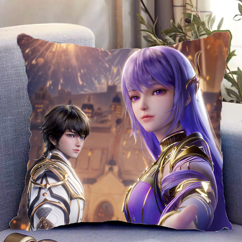 神印王座周边双面抱枕龙皓晨