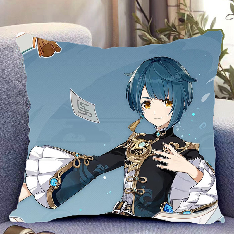 原神行秋周边双面抱枕