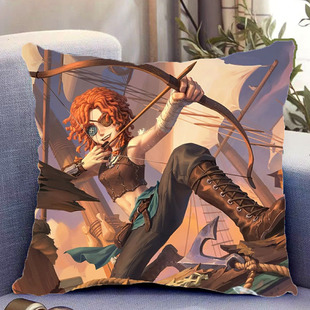 第五人格弓箭手伯伦希尔危鲁弗周边双面抱枕带枕芯枕头套礼物定制